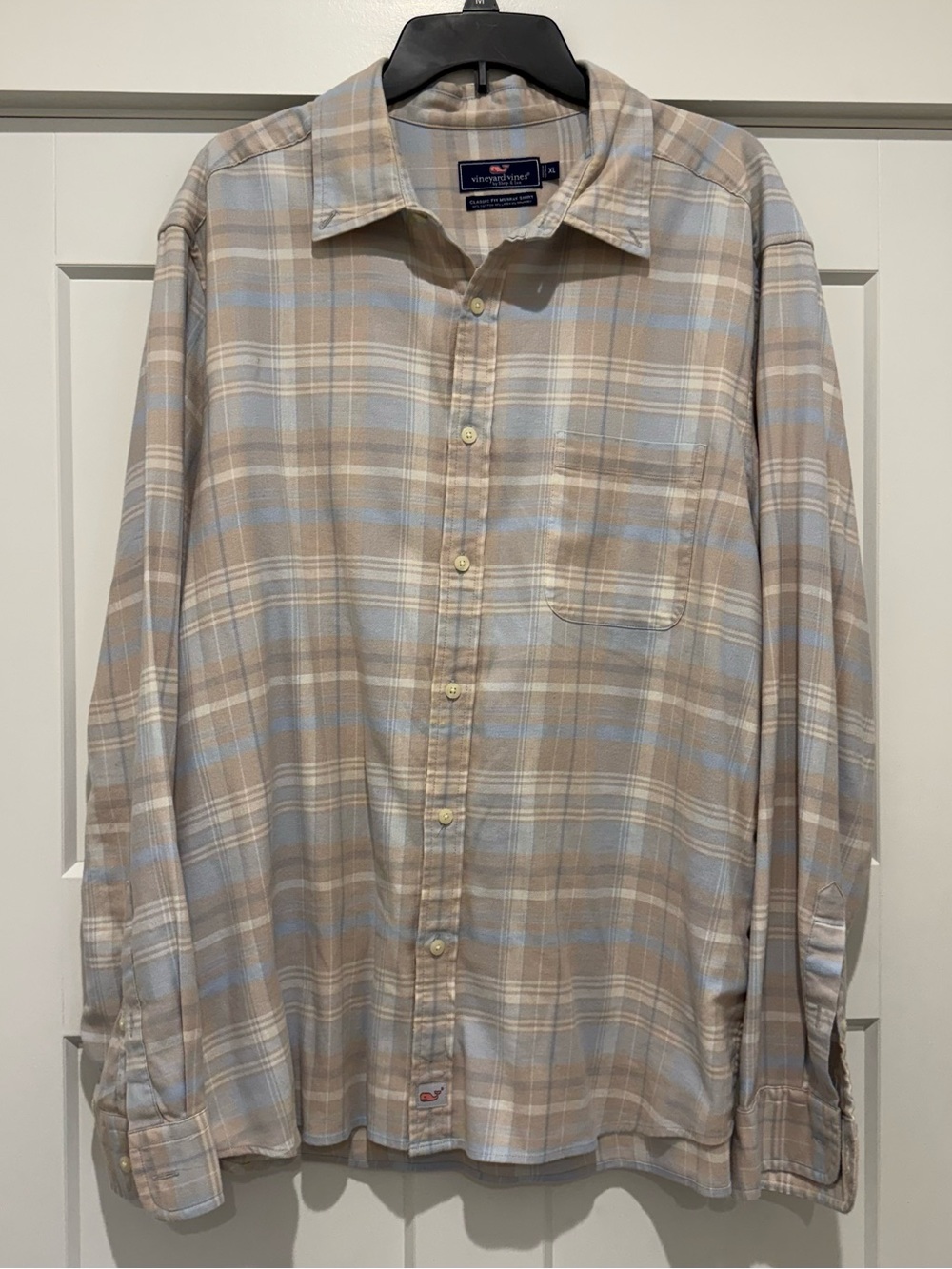 Vineyard Vines Murray Shirt Men’s XL Classic Fit Plaid Long Sleeve Button-Up